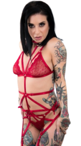 Joanna Angel PERFORMER AKAJohanna Angel BIRTHDAY December 25, 1980 ASTROLOGY Capricorn BIRTHPLACE Brooklyn, NY, USA ETHNICITY Caucasian/Middle Eastern NATIONALITY American HAIR COLORS Black/PinkHEIGHT 4 feet, 11 inches (150 cm) WEIGHT 96 lbs (44 kg) MEASUREMENTS