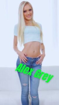 Alex Grey PERFORMER AKA Alexia (FTVGirls) BIRTHDAY April 20, 1996 ASTROLOGY Taurus BIRTHPLACE Fort Benning, GA, USA ETHNICITY Caucasian NATIONALITY American HAIR COLOR Blond HEIGHT 5 feet, 3 inches (160 cm) WEIGHT 99 lbs (45 kg) MEASUREMENTS 32B-22-32 TATTOOS Left wrist; Tattoo on left arm is now a sleeve (since 2018); covering left side of neck (since 2018); Back of lower left leg (since 2018)PIERCINGSNavelAlex was born in Fort Benning, Georgia, on April 20, 1996. Being the beauty she is, with natural body, slender and petite figure, she was instantly noticed by talent agents. Her career began last year and for one year she has filmed quite a lot. She doesn’t have much spare time, because she is constantly having gigs. She is twenty years old and thanks to her girl-next-door look and 45kg of weight, she is ideal for teen and spinner scenes. Among her scenes fans can find some hardcore threesomes and anal sex. Fans already adore her and Alex is here to stay.