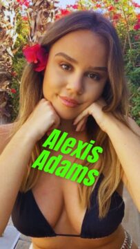 Alexis Adams PERFORMER AKA Alexis BIRTHDAY November 3, 1992 ASTROLOGY Scorpio BIRTHPLACE Dade City, FL, USA ETHNICITY Caucasian NATIONALITY American, German, Irish, Swedish HAIR COLORS Blond/Light Brown HEIGHT 5 feet, 5 inches (165 cm) WEIGHT 121 lbs (55 kg) MEASUREMENTS 34C-24-36 Adams was born on November 2, 1992 in Dade City, Florida. She grew up there and was a cheerleader which is not weird considering how beautiful she is and how slender figure she has. Her body started developing when she was in junior year of high school. Her breasts helped her get lots of attention from the boys.  She lost her virginity when she was fourteen or fifteen years and it ‘opened the floodgates’ and she became pretty promiscuous. Alexis stated that she slept with approximately fifteen guys before entering porn. Prior porn she worked as a waitress in a Florida restaurant (from the age of sixteen till she turned nineteen). Her porn career took off while she was still working in that restaurant. Parallel to her restaurant work she was studying nursing at Pasco Hernando Community College in Port Richey, Florida, but quit when she entered the porn industry.