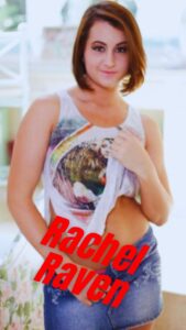 Rachel Raven Performer AKA Chloe, Chloe, Lilyan Birthday 04/21/19??Astrology Taurus Birthplace Phoenix, AZ, USA Ethnicity Caucasian Nationality American Hair Colors Brown/Auburn Height 5 feet, 6 inches (168 cm) Weight 140 lbs (64 kg) Measurements 32B-26-36 Tattoos Diamonds and script on right shoulder blade Piercings Navel