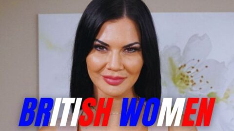 British women swallowing cum in a porn video