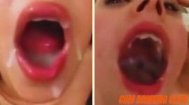 Compilation of hot women swallowing sperm – Cumswallowclips