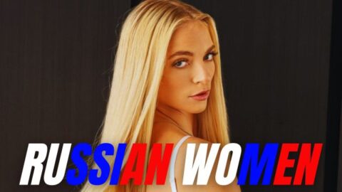 Russian women swallowing cum in a porn video