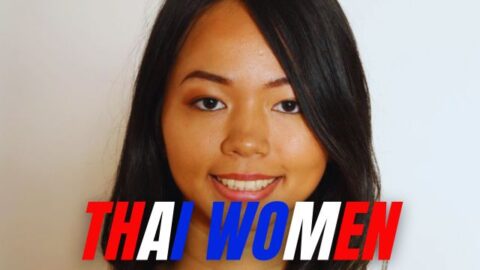 Thai women swallowing cum in a porn video