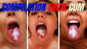 Hot video of women thick jizz in the mouth and swallowing – POV Compilation