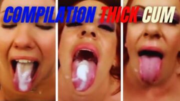 Porn video of women swallowing thick semen – Video compilation